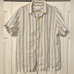 Men’s Porter & Ash Linen Button-Down